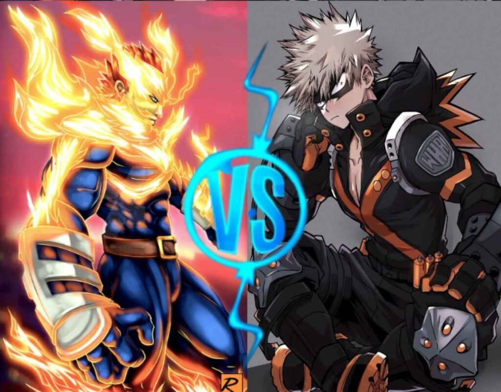 Bakugo vs Endeavor: