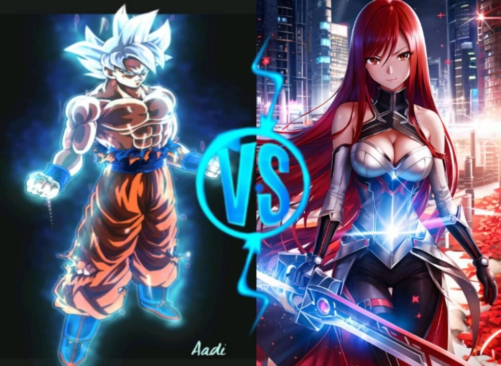 Goku vs Erza Scarlet: