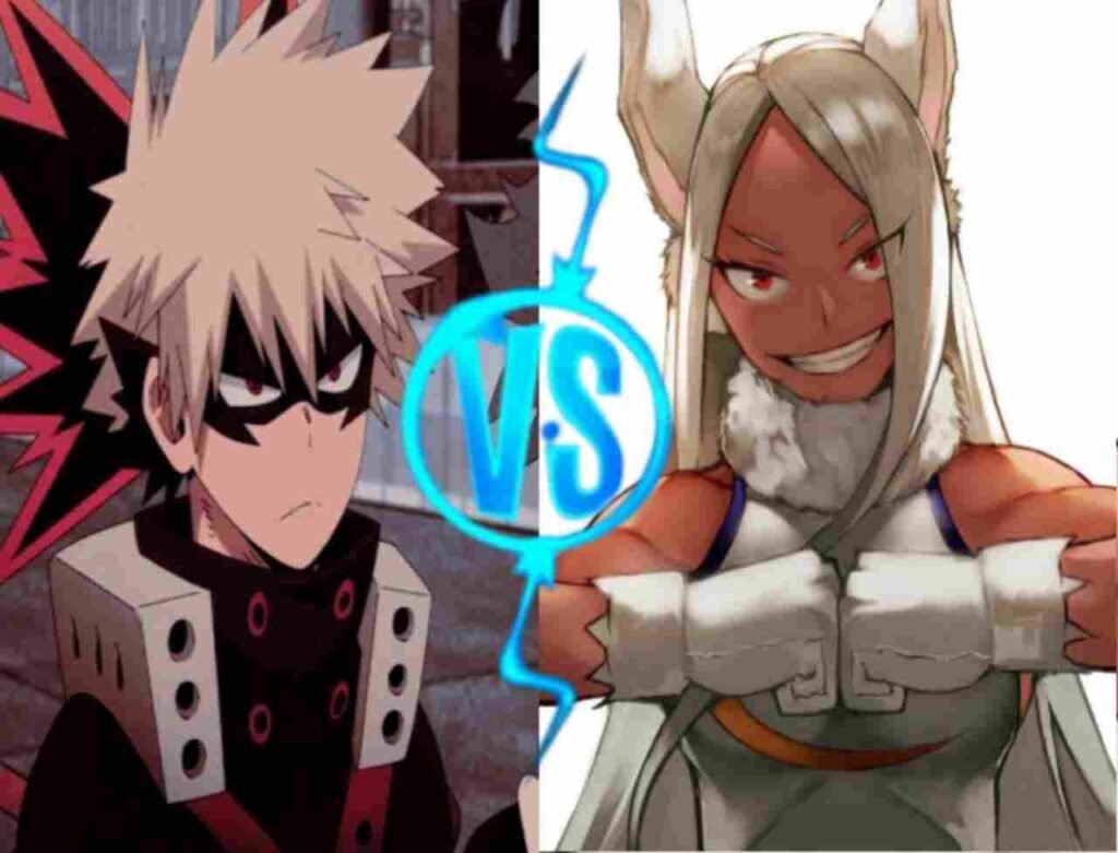 Bakugo vs Mirko: