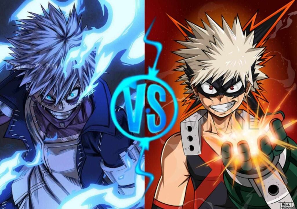 Bakugo vs Dabi: