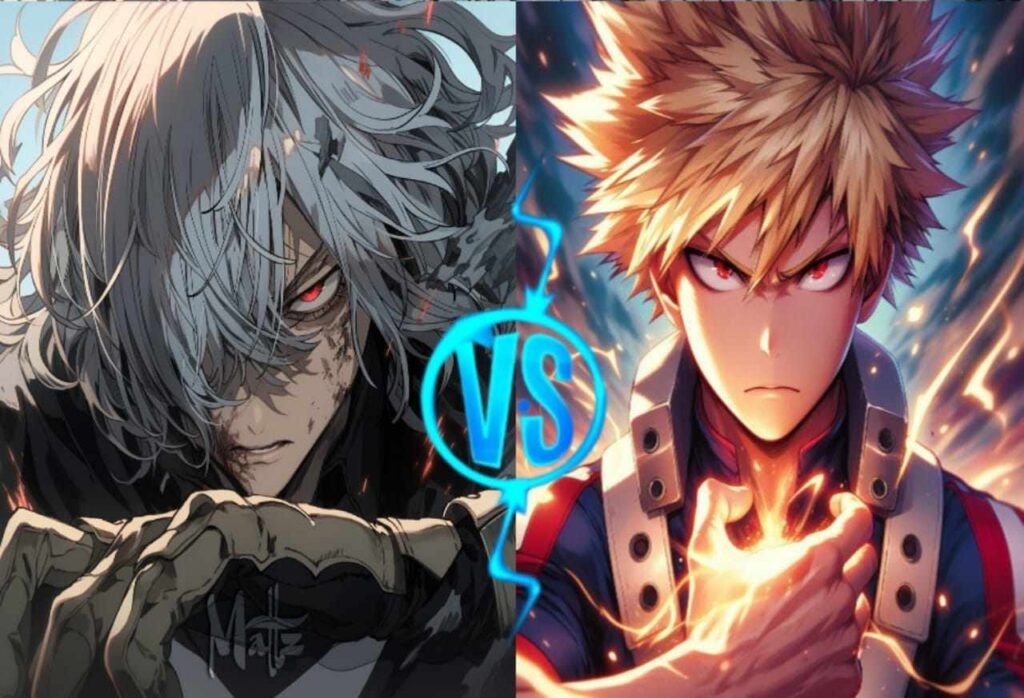 Bakugo vs Shigaraki: