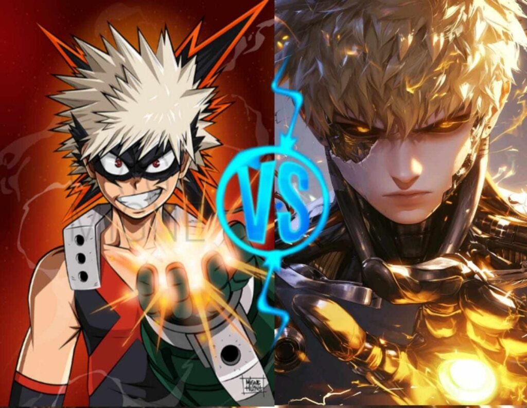 Bakugo vs Genos: