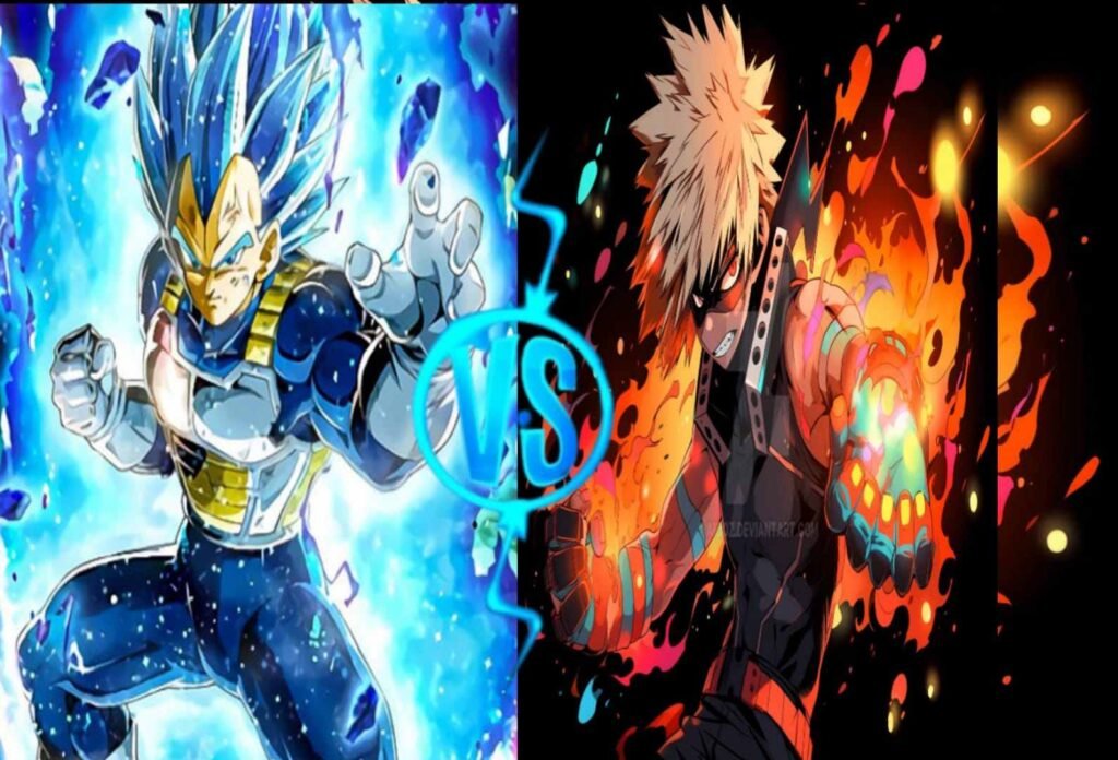 Bakugo vs Vegeta: