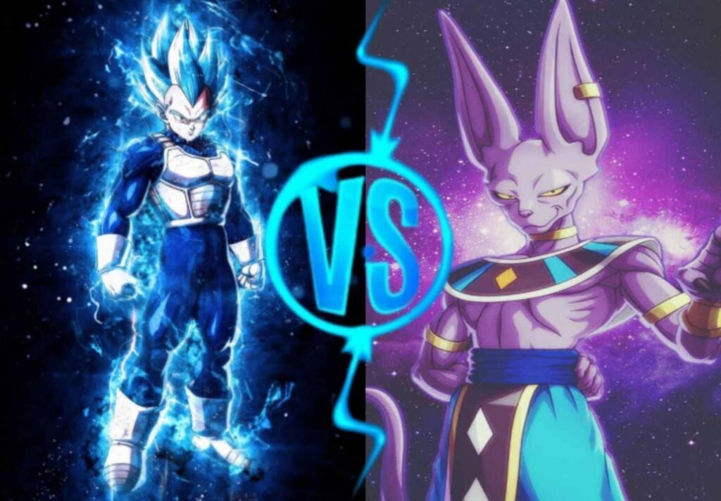 Vegeta vs Beerus: