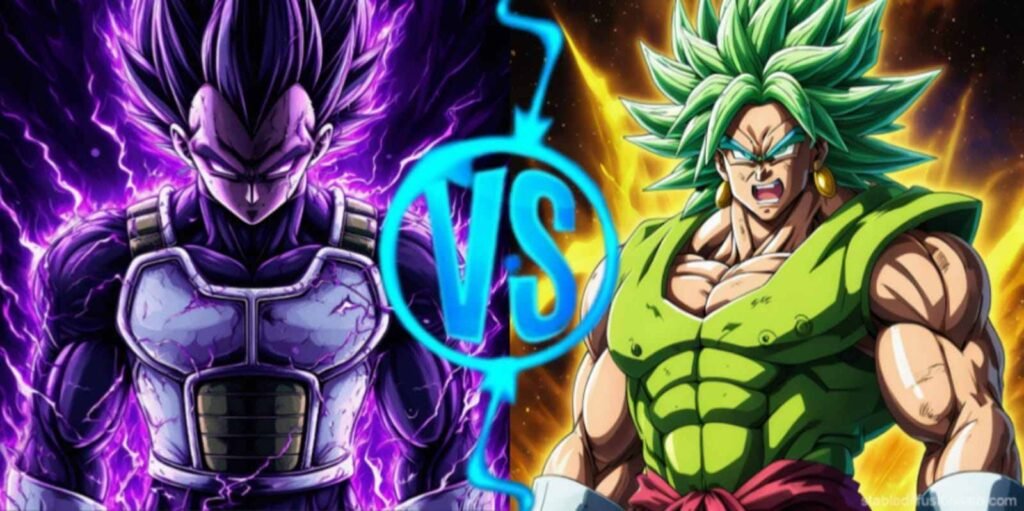 Vegeta vs Broly: