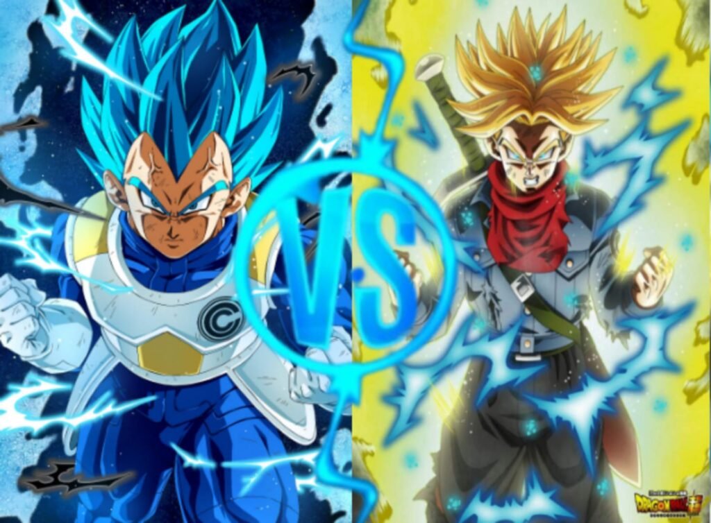 Vegeta vs Trunks: